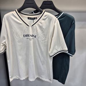 [나인마이너스투]리트머스 여성 브이넥 반팔 티셔츠 LO3TF612_SC