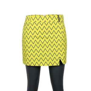 그렌에코 여성 봄 여름 골프웨어 골프 패턴 큐롯 치마바지 스커트 옐로우 GES8704