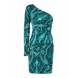 [ETRO] 라프리마 여성 니 Length Helen 미니 원피스 1334409270500 그린 /8