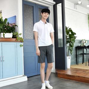 아트박스/두두 교복몰 (빅사이즈)쿨론 화이트 남자 카라티 교복