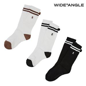 [와이드앵글] WWU25S04 여성 CO 방울 숏 니삭스