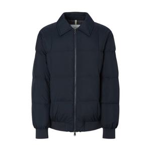 헤지스  25FW  남성 중량 구스다운 패딩 카라 블루종 점퍼 HZJU5D685N2