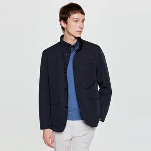 헤지스  25FW  남성 솔리드 유틸리티 경량 점퍼 HZJU5D303N2