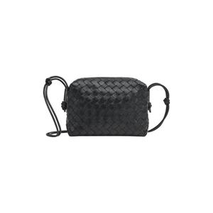 보테가 베네타 스몰 레더 루프백 블랙 680255V1G118425