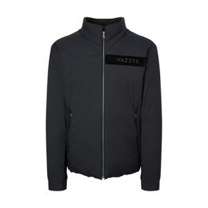 [헤지스골프]블랙 남성 스윙 중량 구스다운 점퍼(HUJU5D714BK)