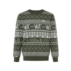 [와이드앵글]남성 CO 노르딕 패턴 라운드 스웨터 M WMW25K52K7