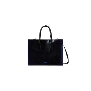 Ader Error아더에러 와이드 버니드 쇼퍼백 느와르 BN01SSBA2004BK