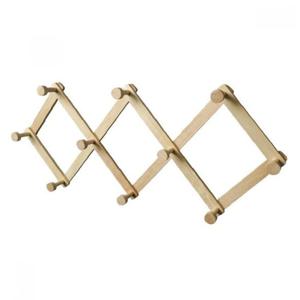 아트 자바라 나무 옷걸이