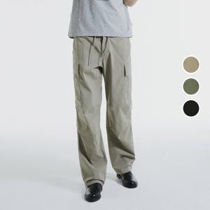 [버커루]남성 와이드핏 파라슈트 카고 밴딩 팬츠 B242PT430P