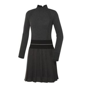 [와이드앵글]CO PRO 스웨터 하이브리드 플리츠 원피스 L WWU23W11