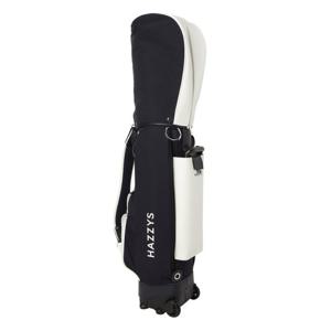 헤지스골프  (HWGF5E301N3) 네이비 로고장식 가죽 캐디백