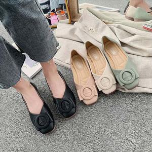여자 플랫슈즈 4컬러 1P 단화 데일리 구두 신발 슈즈