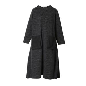 [몬테밀라노]쟈가드 주머니 플레어 원피스 MK409O1939A