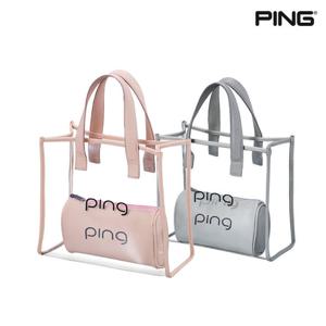 핑 2023 W 투명 여성 토트백