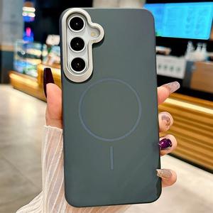 갤럭시A23 4G LTE 하드 맥세이프 메탈 카메라프레임 매트 케이스