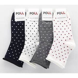 여자 돌돌이패션양말(땡땡이) 1켤레