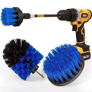 엄지척 전동드릴 청소솔 3종세트 자동 드라이버 브러쉬 키트