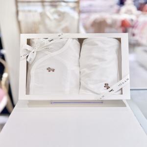 [에뜨와] (2종말띠)큐렛배내저고리x속싸보세트 (07T017002B)