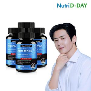 [뉴트리디데이] 메가렉스 관절 MSM 2000 90정 x 4개 (총360정)