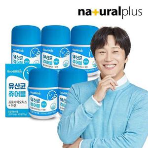 갤러리아_굿앤키즈 맛있는 유산균 츄어블 프로바이오틱스 아연 60정 5박