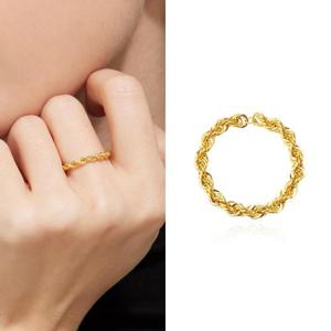 골드앤 14K 트위스키 반지 대