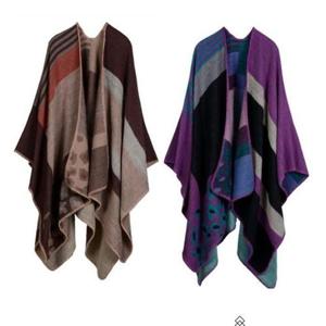 [XBG450O7]나만의 캐시미어 숄가디건 빅사이즈 판쵸