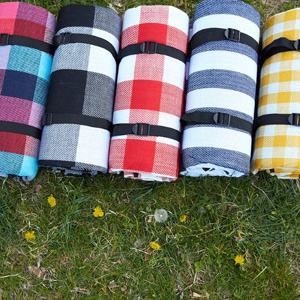 [피크닉코] 도톰한 패브릭 피크닉매트 대형 200cm x150cm