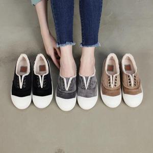 [바나나팜스]주니어 성인 방한화 베리 털 슬립온단화-260mm(cs)