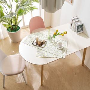 보루네오 마르체 롤리 자작나무 HPM 반타원 원목 식탁 테이블 1200B BCM622