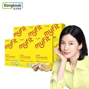 [동국제약] 마이핏 유기농 레몬생강즙 NFC 착즙 6박스(84일분)