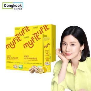 [동국제약] 마이핏 유기농 레몬생강즙 NFC 착즙 4박스(56일분)