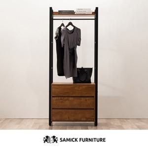 [삼익가구]라포레 시스템 옷장 드레스룸 800 3단 서랍형