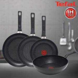 [신상!테팔!] 인덕션 스틸그레이 티타늄 프라이팬 22cm+24cm+28cm+멀티팬 28cm