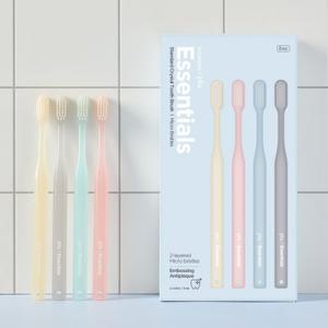 [홈앤특가][플루] 에센셜 프레시 브레스 칫솔 8개입 (1박스) / 이중미세모&고밀도 칫솔