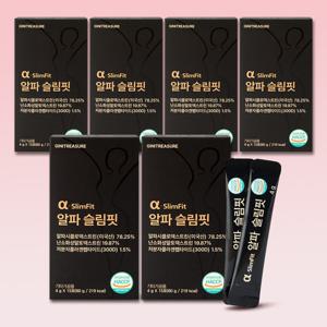 알파슬림핏 4gx15포 6박스 알파CD 알파시클로덱스트린 제로파우더