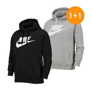 [나이키][1+1] 남녀공용 빅로고 그래픽 클럽 기모 후드티셔츠