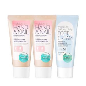 바세린 핸드크림 60ml 2개+풋크림 60ml 1개