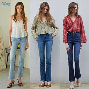 [콘스텅스 파리] 25SS 여성 썸머 라이트 프리미엄 워싱 세미 플레어핏 데님 3종