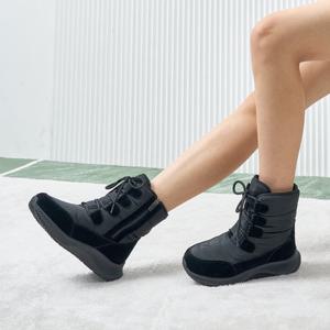 [시크릿특가 I 엘칸토][정상가 159,000원] 여성 패딩형 캐주얼 방한 부츠 4cm LCWA19M54V