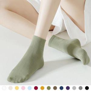 [삭스팡]여성 4계절 밴딩 카바양말 10켤레