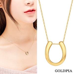 [골드피아] 14K 말굽 목걸이