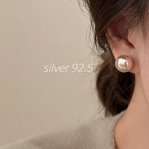 [블루밍룸] (SILVER 92.5) 다즈 심플 진주 이어링