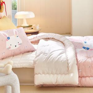 [파르페by알레르망] 러빗 알러지케어 다운필 차렵이불패드세트 S/SS