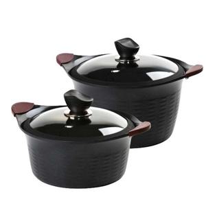 퀸센스 피오르 세라믹코팅 냄비 2종24+28