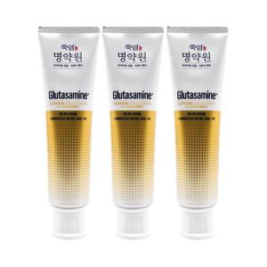 [죽염][홈쇼핑 최신상] 엘지 명약원 글루타사민 치약 120g 3개 죽염 잇몸 & 시린이 케어