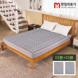 [더블+더블][한일의료기] 웰빙오보석 카본 매트