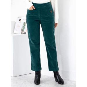 [모슬린]엄마옷 코듀로이 기모 일자바지 MQG125065 마담 미시 중년여성 빅사이즈 할머니옷 50대 60대 70..