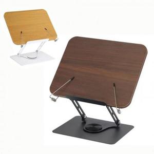 다용도 회전형 높이조절 원목 독서대