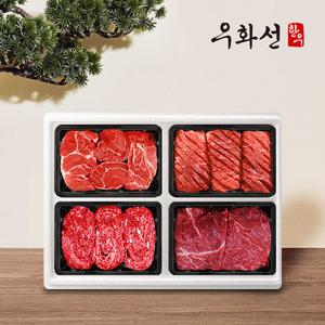 횡성한우 암소숙성 1등급 정육선물세트 특선(불고기+국거리+산적+장조림/팩당400g/총1.6kg)냉장