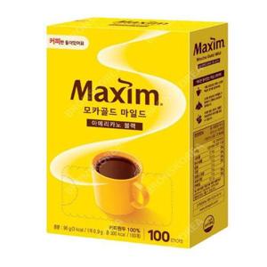 갤러리아_맥심 모카골드 커피만 100T